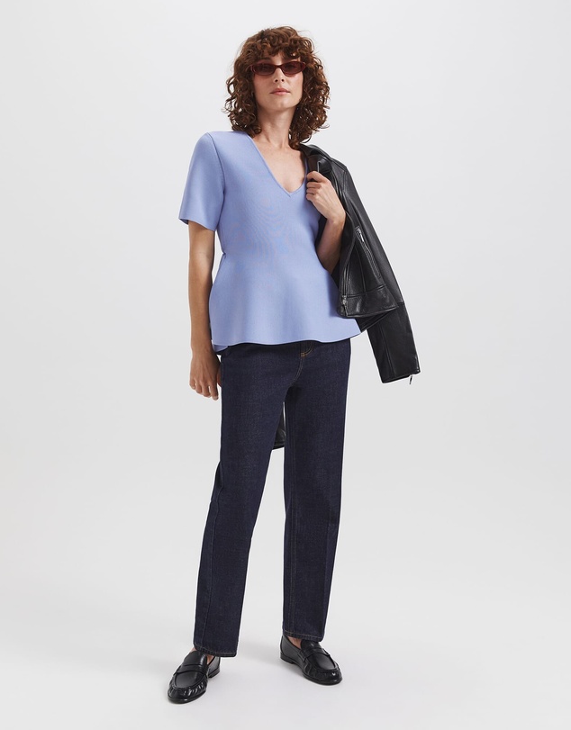 SABA - Mia Milano Peplum Top