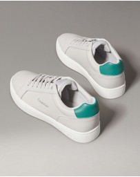 Calvin Klein - Classic Cupsole Mono Leather Sneakers