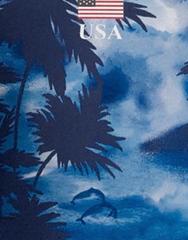 Polo Ralph Lauren - Printed Polo USA Scoop Neck Tank Swimsuit