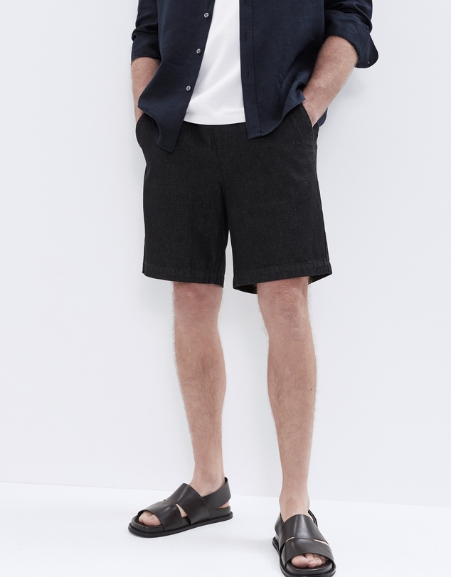 UNISON - Denim Relaxed Fit Short