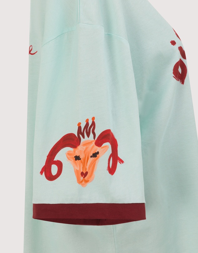 The Somewhere Co - Aries Astrology Oversized Tee