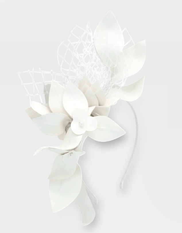 Morgan & Taylor - Dulcie Headpiece in White