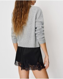 Reformation - Clara Cashmere Crew Cardigan