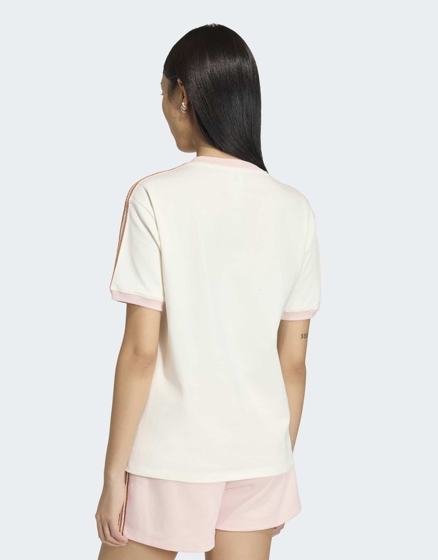 adidas Originals - ADIDAS ORIGINALS SUMMER GLOW ADVANCED THREE STRIPES TEE Womens