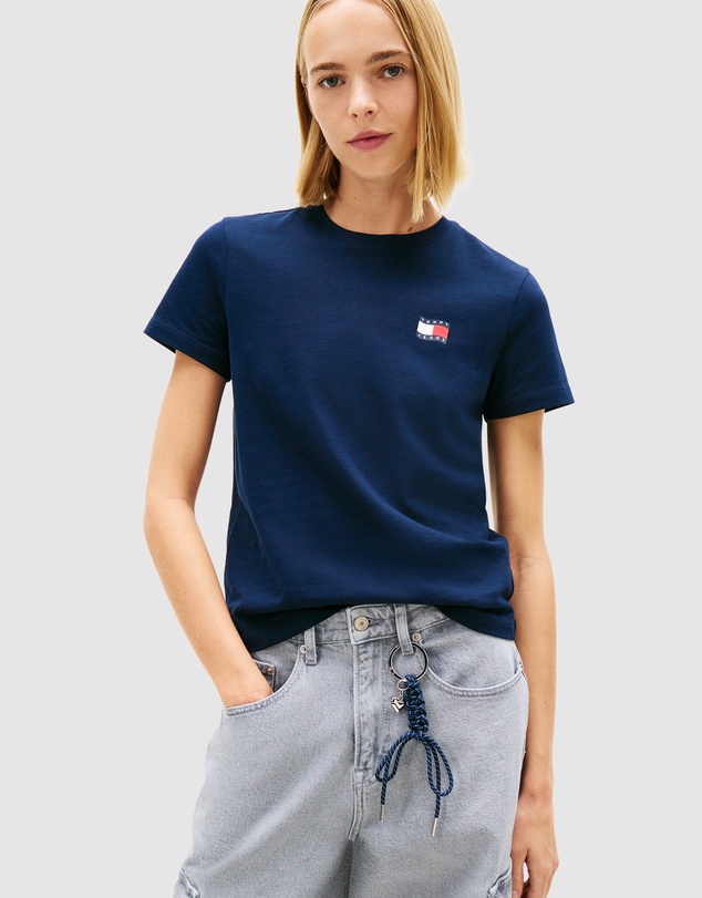 Tommy Jeans - Regular Wavy Flag Shortsleeve Tee
