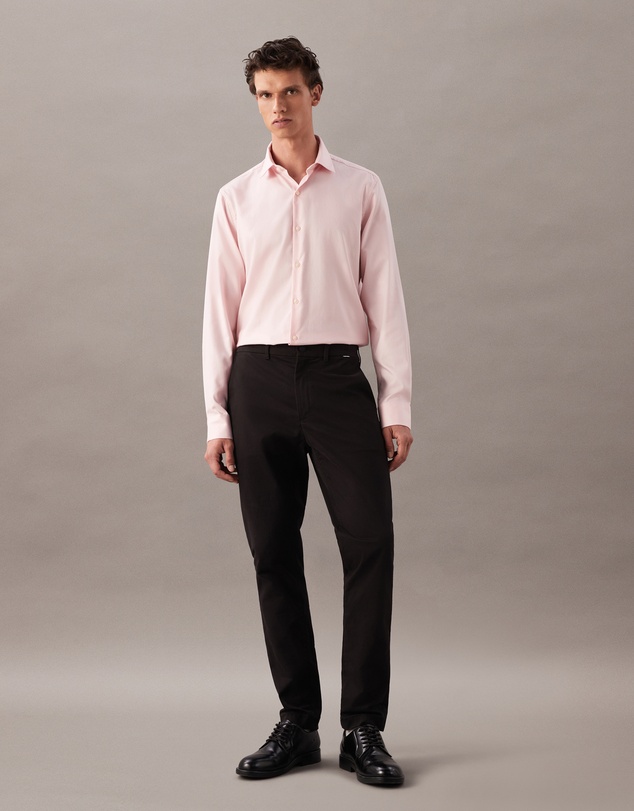Calvin Klein - Poplin Stretch Dress Shirt