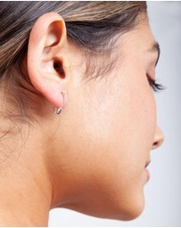Lovisa - Sterling Silver Safety Pin Earrings