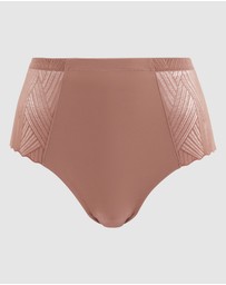 Sans Complexe - Daily Softness High Waist Brief with Lace