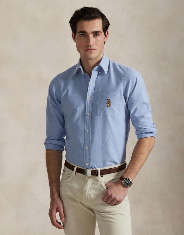 Polo Ralph Lauren - Custom Fit Polo Bear Oxford Shirt