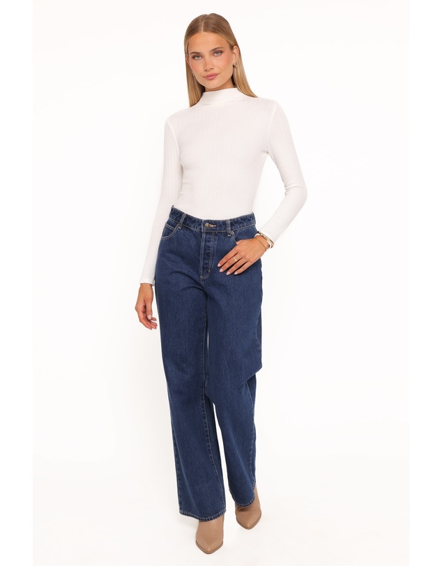 Petal & Pup - Andromeda Ribbed Knit Top - Ivory
