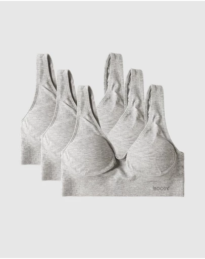 Boody - 3-Pack Padded Shaper Crop Bra