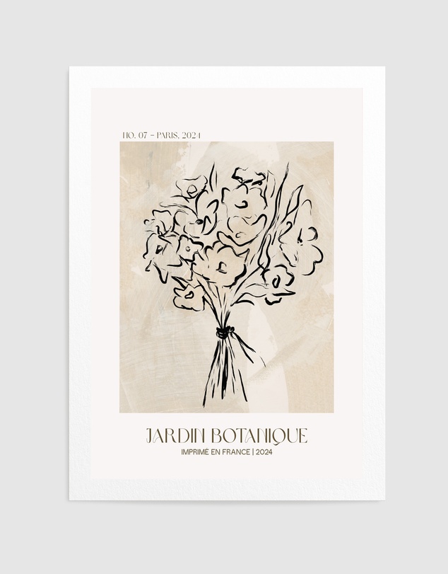 Olive et Oriel - Jardin Botanique No01 by Treechild Art Print