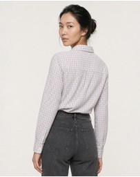 Karl Lagerfeld - Ikon Checked Shirt