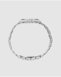 Maxum - Sydney - White Dial & Silver Tone Case & Bracelet