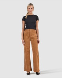 Rolla's - Sailor Jean Long - Caramel Cord