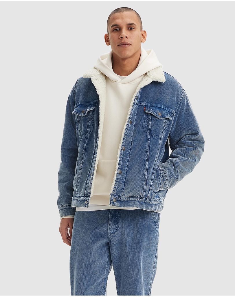 sherpa levis blue cords