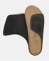 EVERAU - EverAU Ugg Justice Cow Suede Upper Sandals