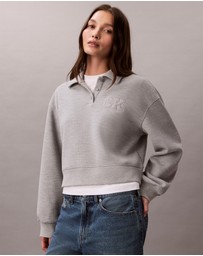 Calvin Klein Jeans - Relaxed CK Polo Sweatshirt