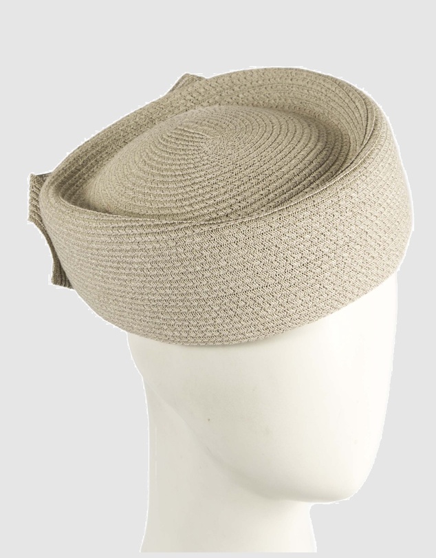 Max Alexander - Silver Braid Pillbox Hat
