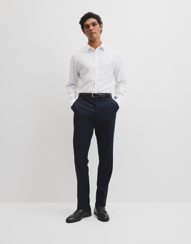 Country Road - Slim Fit Textured Travel Shirt