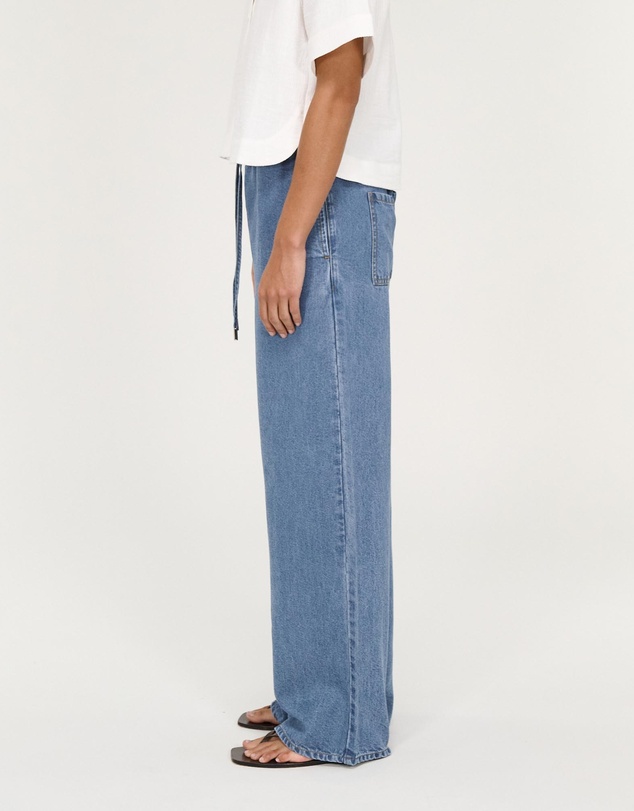Staple the Label - Talia Chambray Relaxed Pants