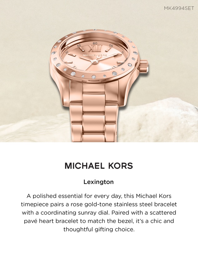 Michael Kors - Lexington Rose Gold Analogue Watch