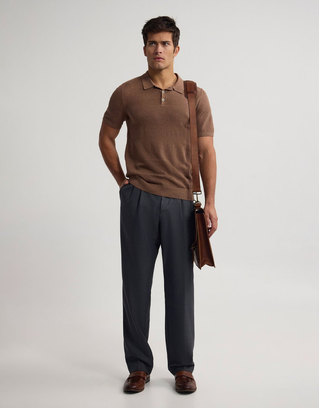Oxford - Lincon Polo Collar Knit