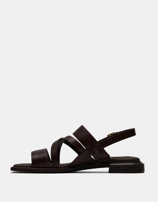 Clarks - Ariany Strap Dark Brown