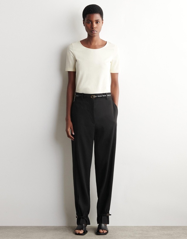 COS - Slim Scoop-Neck Cotton T-Shirt