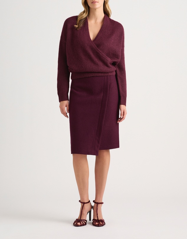 David Lawrence - Galahad Felted Wool Skirt