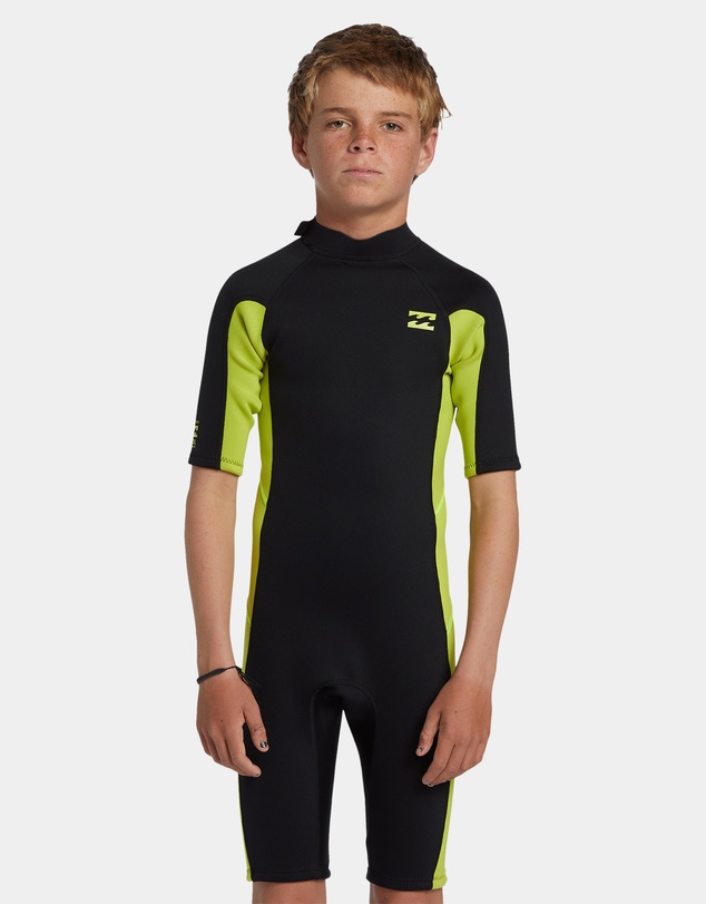Billabong - Boys 8-14 2/2 Foil Back Zip Springsuit