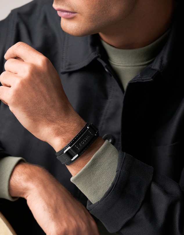 Fossil - Machine Black Bracelet