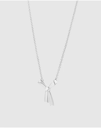 Karen Walker - Small Bow Necklace 45cm
