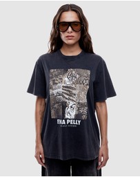 ENA PELLY - Mixed Animal Tee