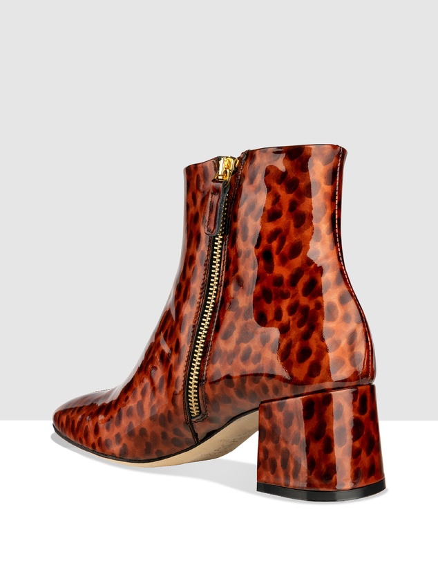 Habbot - Moor Heeled Ankle Boots