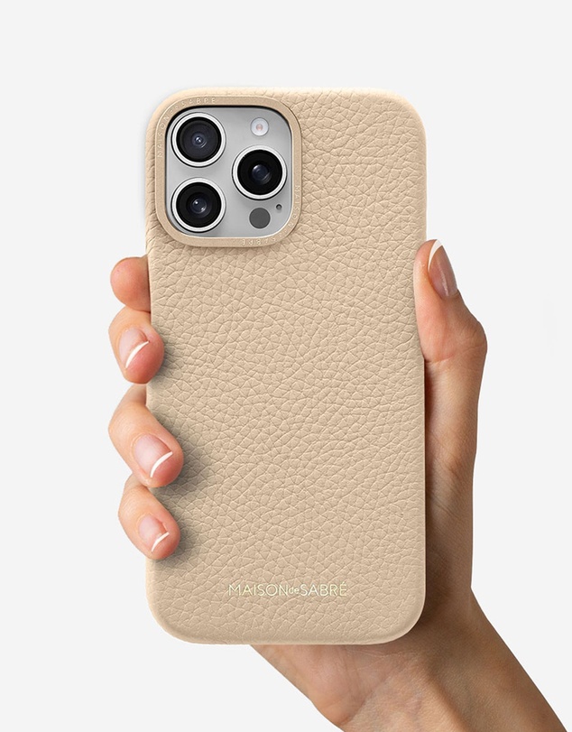 Maison De Sabre - Leather Phone Case (iPhone 16 Pro)