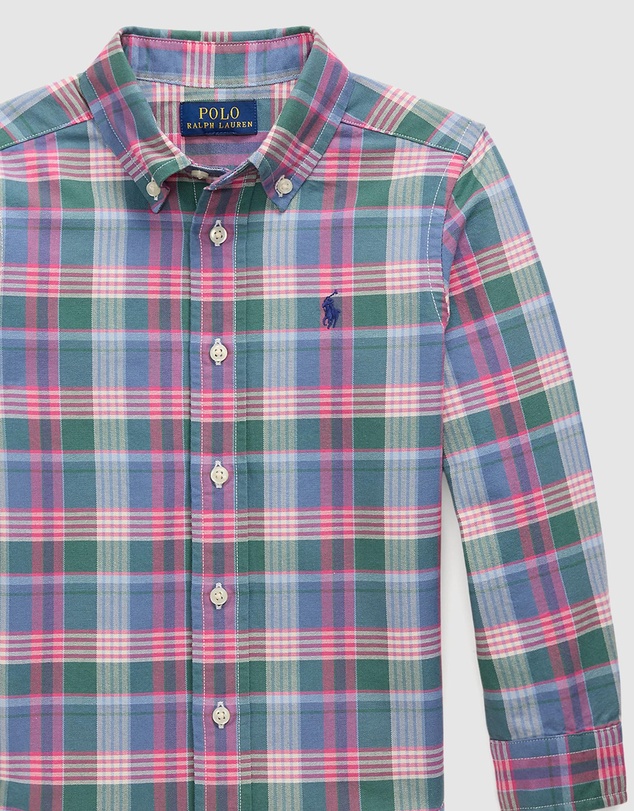 Polo Ralph Lauren - Plaid Cotton Oxford Shirt - ICONIC EXCLUSIVE - Babies-Kids