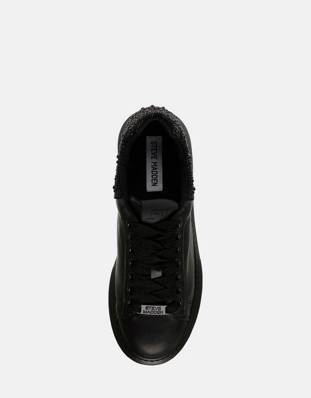 Steve Madden - Gaze-R Black/Black Sneakers