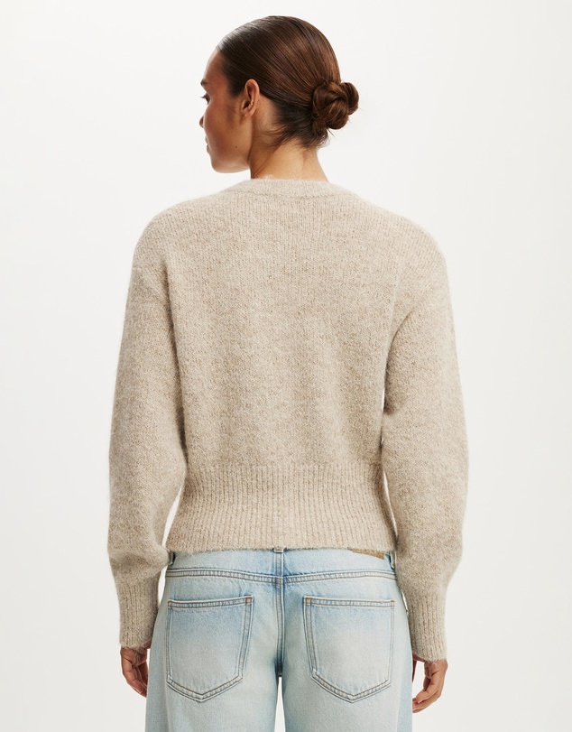 Cotton On - Luxe Dreamy Crew Cardigan