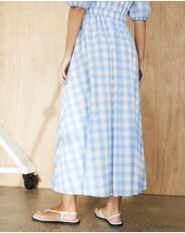 Atmos&Here - Penny Gingham Maxi Dress