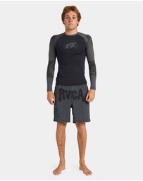 RVCA - Mens Tapout Long Sleeve Rashguard