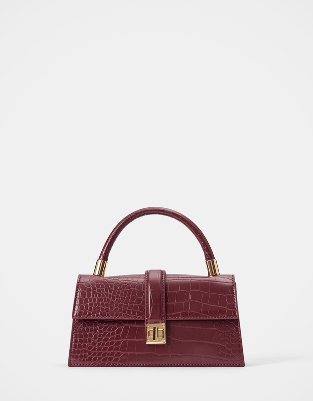 Forever New - Violet Lock Detail Top Handle Bag