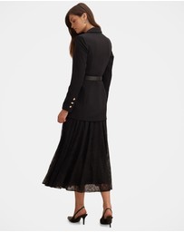 Forever New - Fallon Lined Blazer 2 in 1 Lace Dress