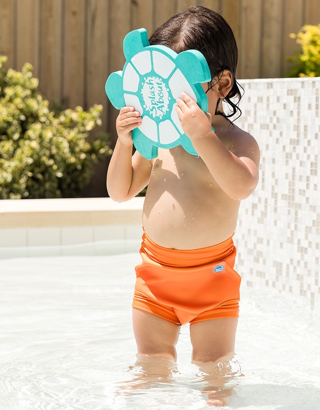 Splash About - Happy Nappy™ & Liners Bundle - Neon Orange