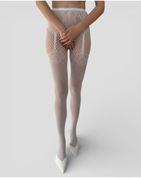 High Heel Jungle - Suspend Reality Mesh Tights