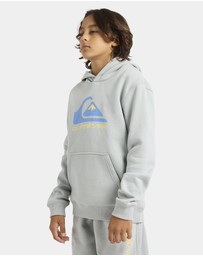 Quiksilver - Boys 8 to 16 Comp Logo Pullover Hoodie