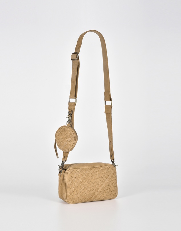 Cobb & Co - Millner Woven Leather Camera Bag