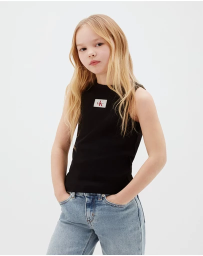 Calvin Klein Jeans - Girls Ribbed Tank Top
