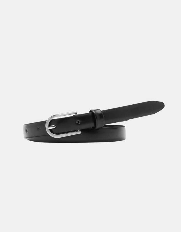Buckle - Sydney. Australian Made Classic Leather Belt. 19mm width.