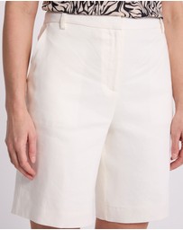 David Lawrence - Linnea Linen Blend Shorts